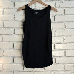 Motherhood womens black tank maternity top